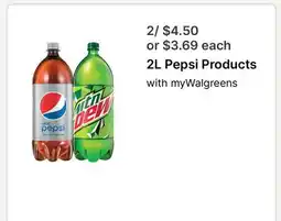 Walgreens Pepsi Products offer