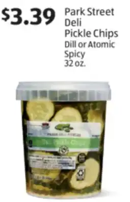 Aldi Park Street Deli Pickle Chips offer