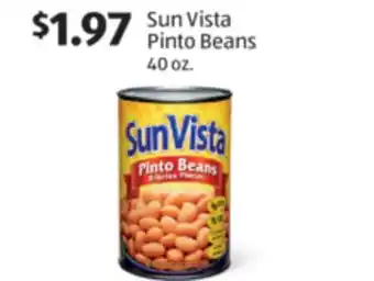 Aldi Sun Vista Pinto Beans offer