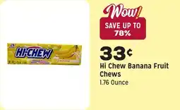 Grocery Outlet Banana Fruit Chews offer
