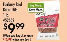 Smart & Final Fairbury Real Bacon Bits offer