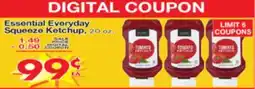 Superior Grocers Essential Everyday Squeeze Ketchup offer
