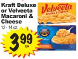 Superior Grocers Kraft Deluxe or Velveeta Macaroni & Cheese offer
