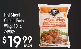 Smart & Final First Street Chicken Party Wings offer