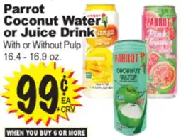 Superior Grocers Parrot Coconut Water or Juice Drink offer