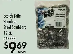 Smart & Final Scotch Brite Stainless Steel Scrubbers offer