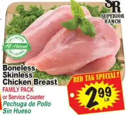 Superior Grocers Boneless Skinless Chicken Breast offer