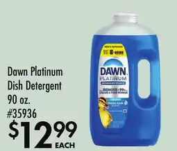 Smart & Final Dawn Platinum Dish Detergent offer