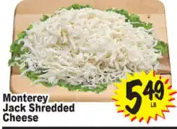 Superior Grocers Monterey Jack Shredded Cheese offer