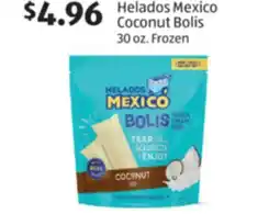 Aldi Helados Mexico Coconut Bolis offer