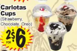 Superior Grocers Carlotas Cups offer