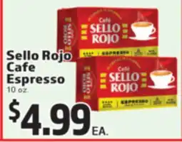 Superior Grocers Sello Rojo Cafe Espresso offer