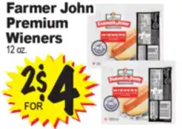 Superior Grocers Farmer John Premium Wieners offer
