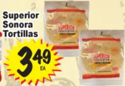 Superior Grocers Superior Sonora Tortillas offer