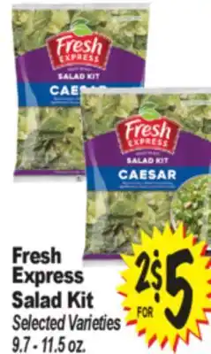 Superior Grocers Fresh Express Salad Kit offer