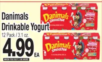 Superior Grocers Danimals Drinkable Yogurt offer