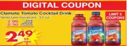 Superior Grocers Clamato Tomato Cocktail Drink offer