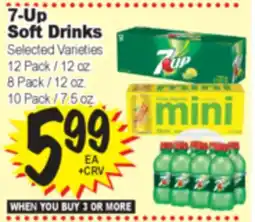 Superior Grocers 7-Up Soft Drinks offer