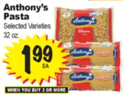 Superior Grocers Anthony's Pasta offer