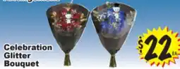 Superior Grocers Celebration Glitter Bouquet offer