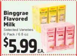 Superior Grocers Binggrae Flavored Milk offer