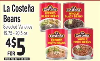 Superior Grocers La Costeña Beans offer
