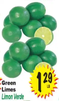 Superior Grocers Green Limes offer