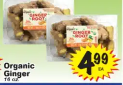 Superior Grocers Organic Ginger offer