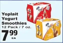 Superior Grocers Yoplait Yogurt Smoothies offer