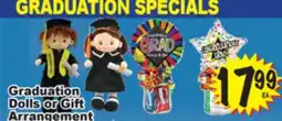 Superior Grocers Graduation Dolls Or Gift Arrangement offer