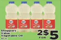 Superior Grocers Shoppers Value Vegetable Oil offer