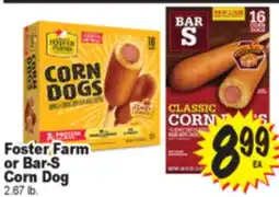 Superior Grocers Foster Farm or Bar-S Corn Dog offer