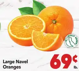 Vallarta Supermarkets Large Navel Oranges offer