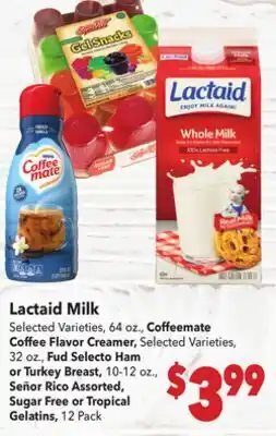 Vallarta Supermarkets Lactaid Milk offer