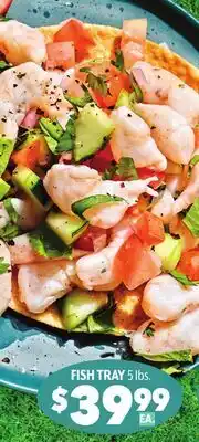 Vallarta Supermarkets FISH TRAY offer