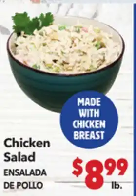 Vallarta Supermarkets Chicken Salad / ENSALADA DE POLLO offer