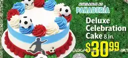 Vallarta Supermarkets Deluxe Celebration Cake offer