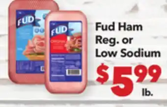 Vallarta Supermarkets Fud Ham Reg. or Low Sodium offer