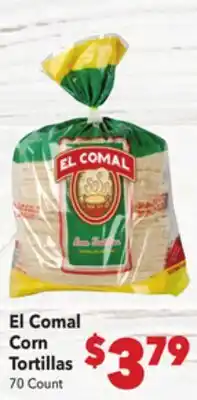 Vallarta Supermarkets El Comal Corn Tortillas offer