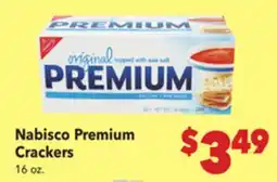 Vallarta Supermarkets Nabisco Premium Crackers offer