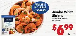 Vallarta Supermarkets Jumbo White Shrimp / CAMARON JUMBO offer