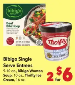 Vallarta Supermarkets Bibigo Single Serve Entrees offer