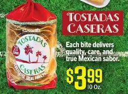 Vallarta Supermarkets TOSTADAS CASERAS offer