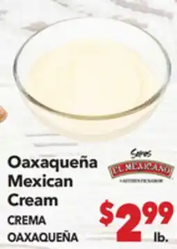 Vallarta Supermarkets Oaxaqueña Mexican Crema / CREMA OAXAQUEÑA offer