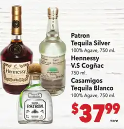 Vallarta Supermarkets Patron Tequila Silver offer
