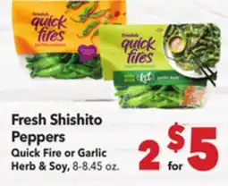 Vallarta Supermarkets Fresh Shishito Peppers offer