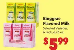 Vallarta Supermarkets Binggrae Flavored Milk offer