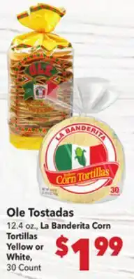 Vallarta Supermarkets Ole Tostadas offer