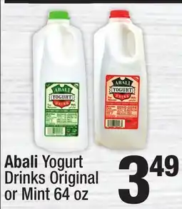 Super King Markets Abali Yogurt Drinks Original or Mint offer