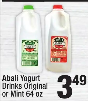 Super King Markets Abali Yogurt Drinks Original or Mint offer